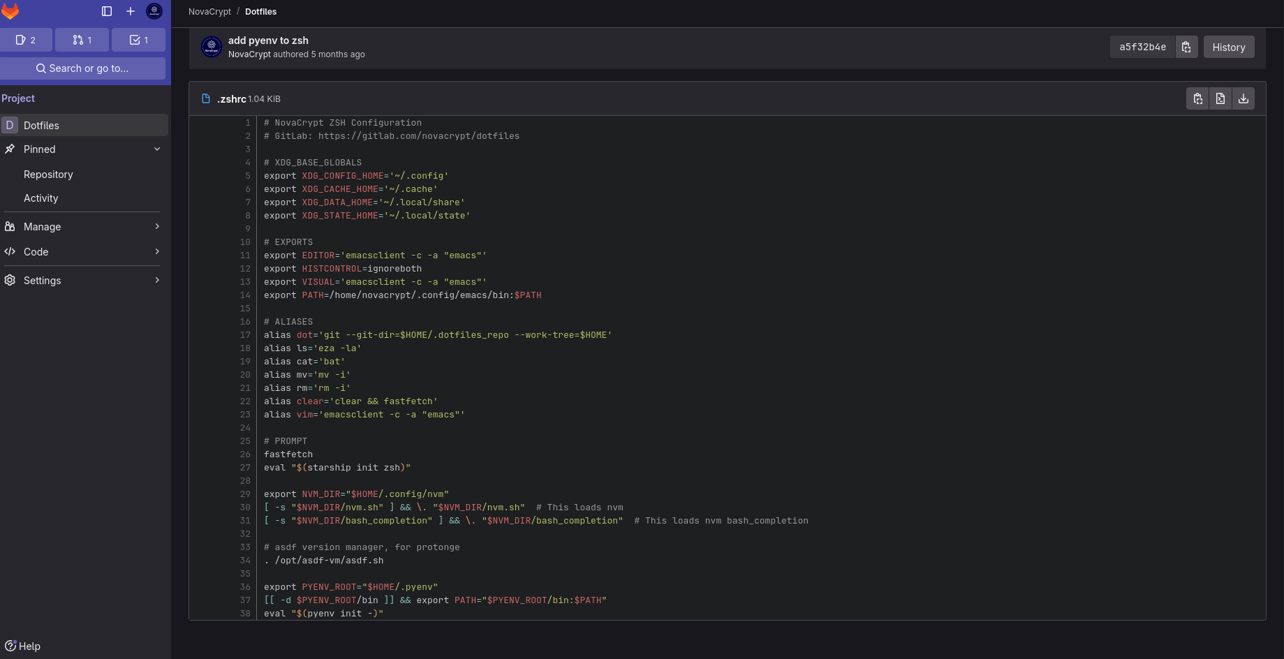 Linux Dotfiles